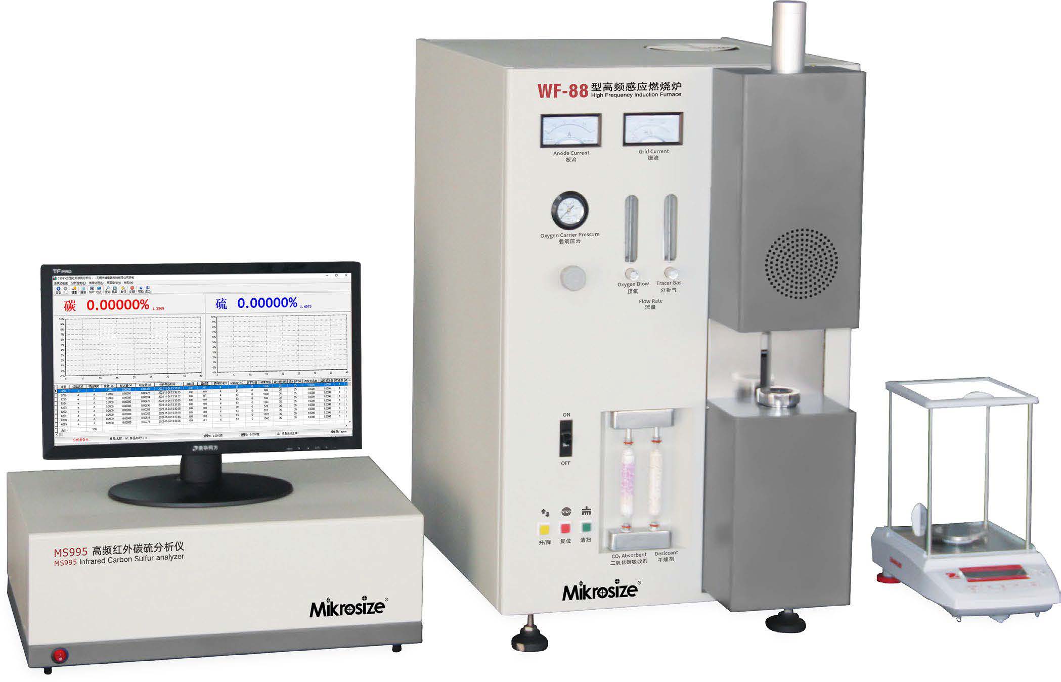 MS995 High — frequency Infrared Carbon and Sulfur Analyzer