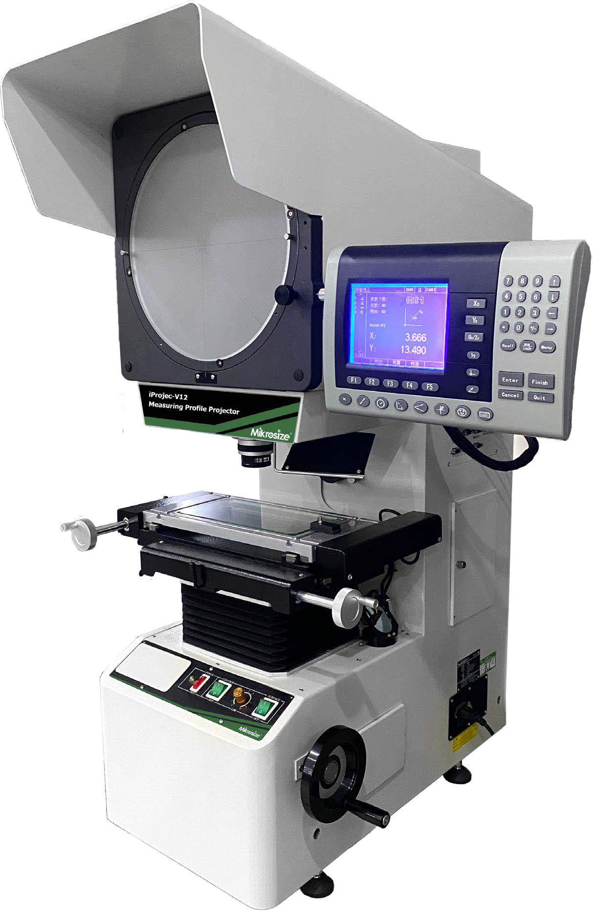 iProjec-V12 Vertical Measuring Profile Projector