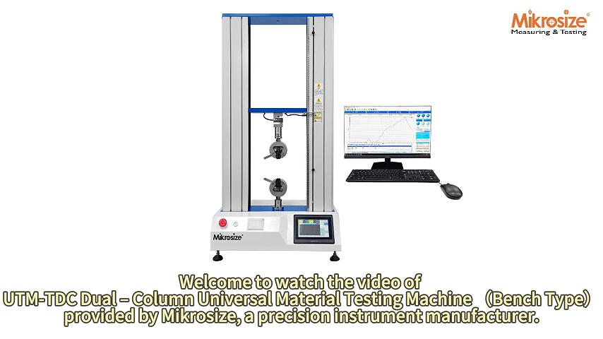 UTM-TDC Dual — Column Universal Material Testing Machine （Bench Type）