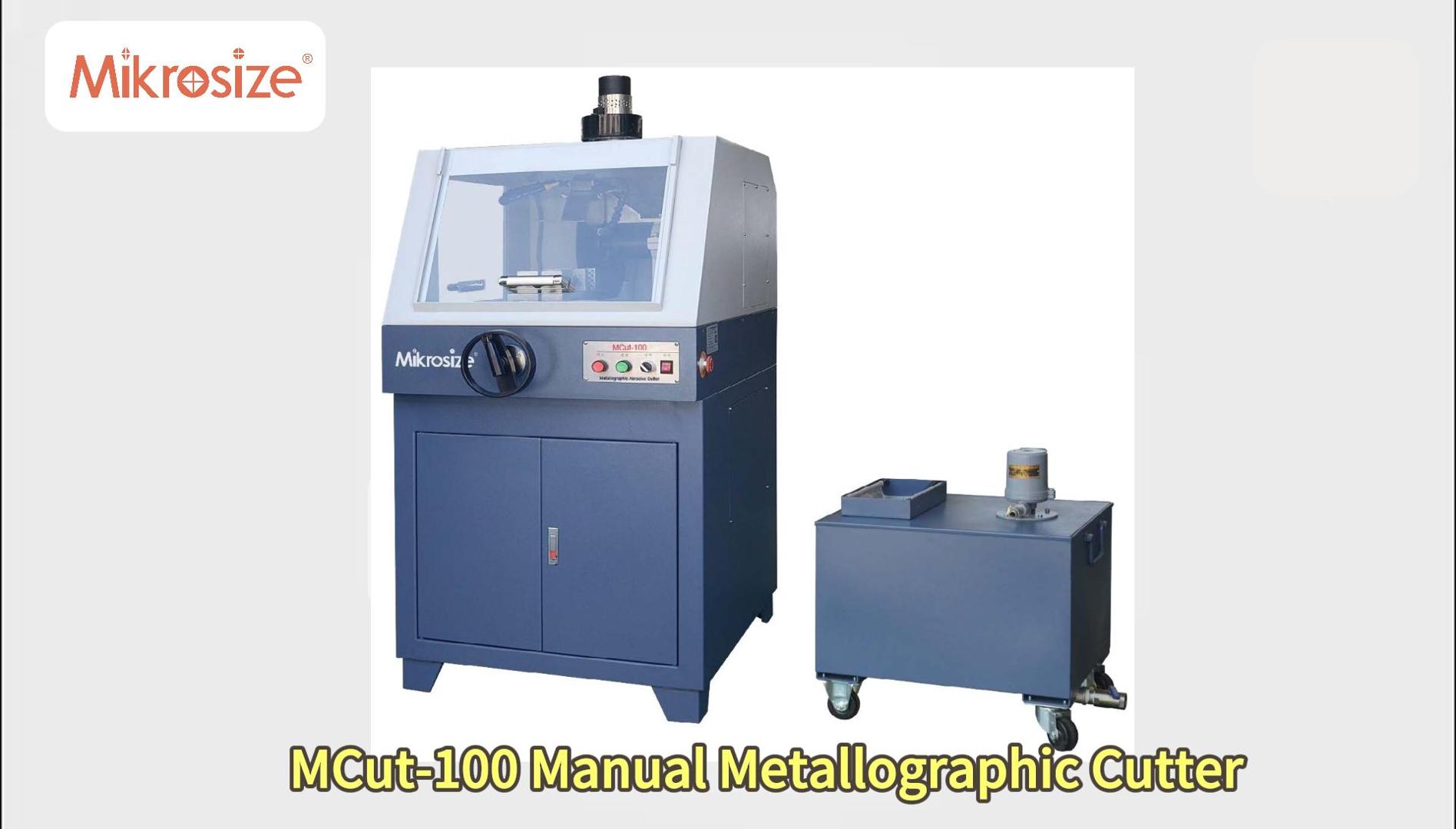 MCut-100 Manual Metallographic Cutter