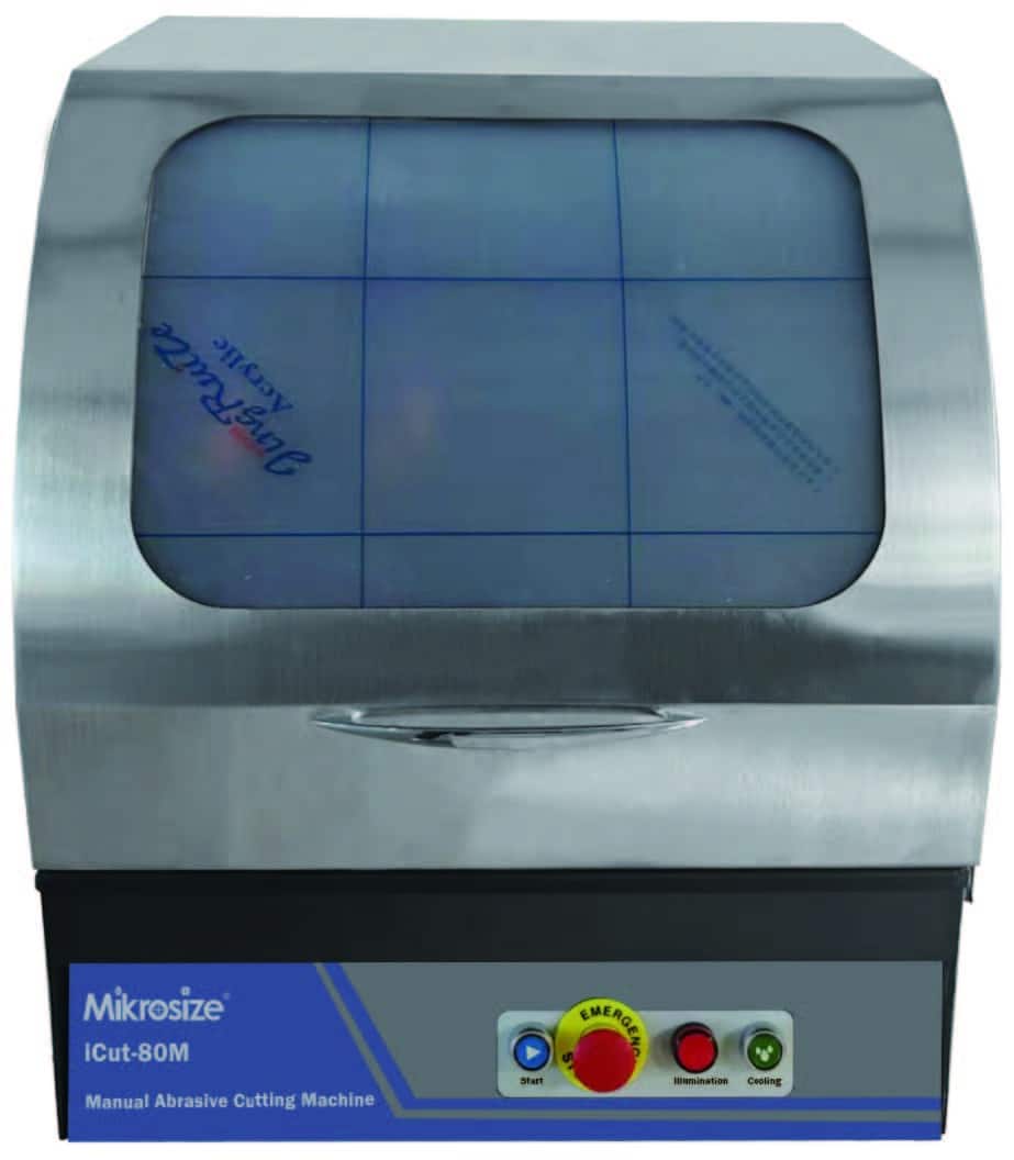 iCut-80M & iCut-100M Manual Metallographic Abrasive Cutting Machine