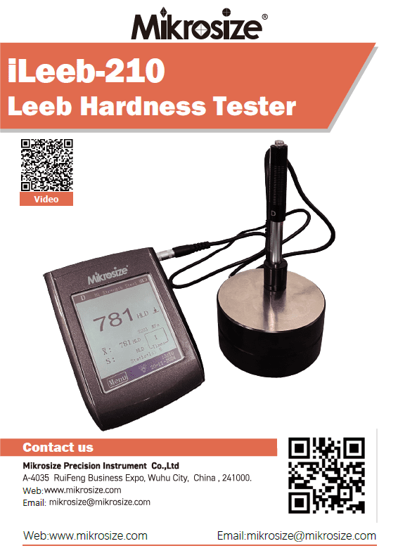 iLeeb-210 Leeb Hardness Tester