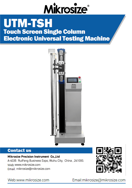 UTM-TSH Automatic Load Displacementcurve Tester