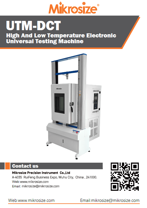 UTM-DCT Automatic Load Displacementcurve Tester