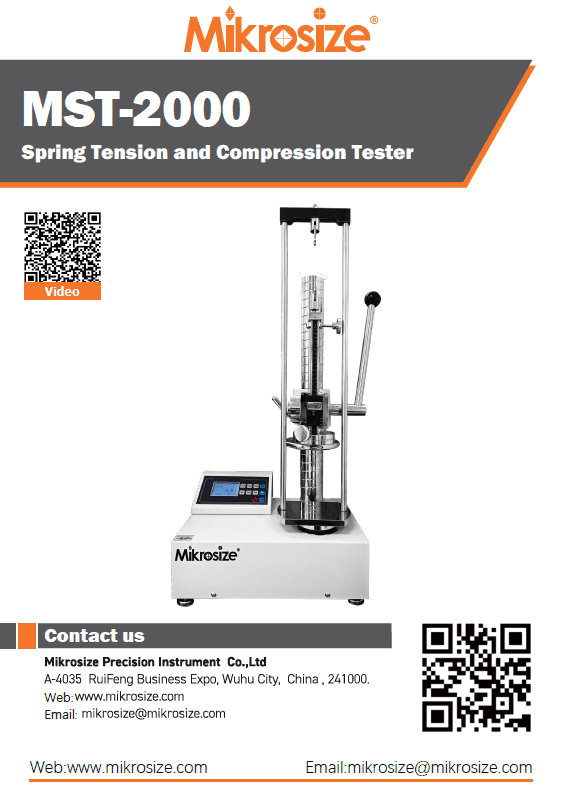 MST-2000 Spring Tension Tester