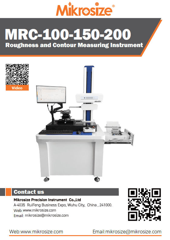 MRC-100/150/200 Roughness and Contour Measuring Instrument
