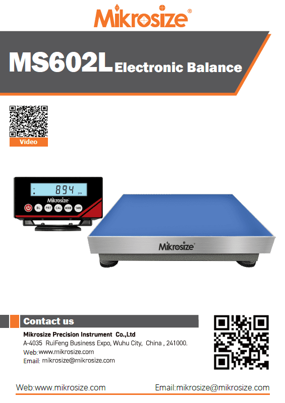 MS602 LElectronic Balance