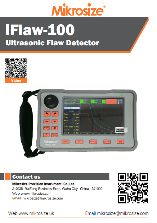 iFlaw-100 Ultrasonic Flaw Detector