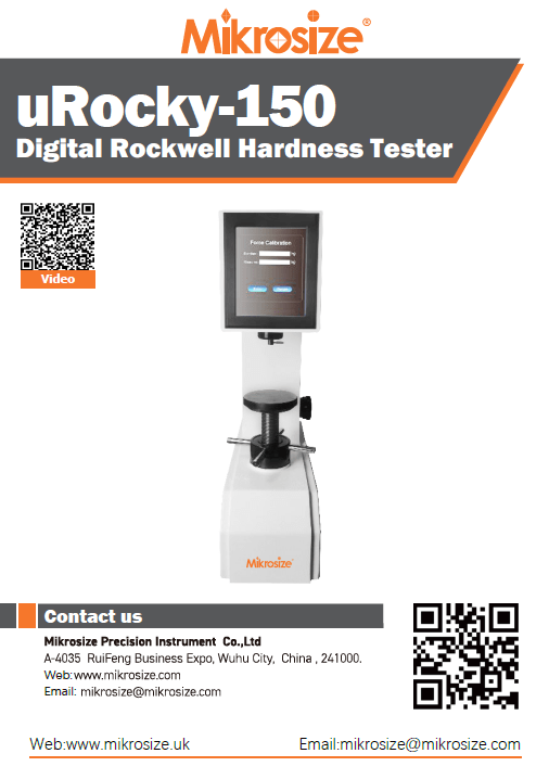 uRocky-150 Digital Rockwell Hardness Tester