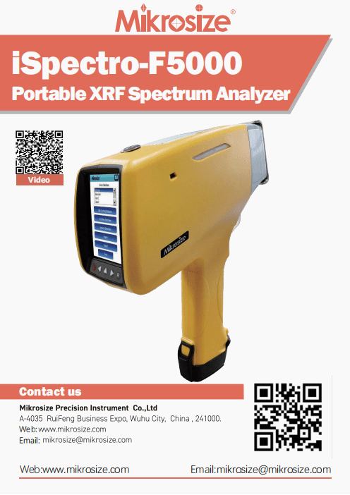 MS-F5000 Portable XRF Spectrum Analyzer