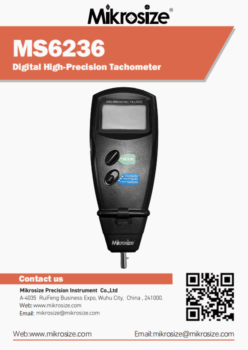 MS6236 Digital High-Precision Tachometer