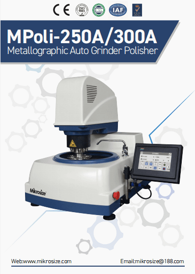 MPoli-250A/300A Metallographic Auto Grinder Polisher