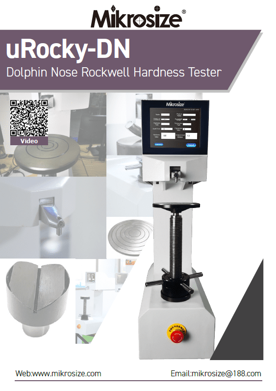 uRocky-DN Dolphin Nose Rockwell Hardness Tester