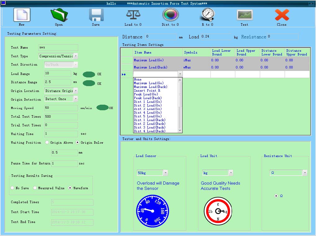 1305D INSERTION EXTRACTION FORCE PLUG TESTING MACHINE图（4）