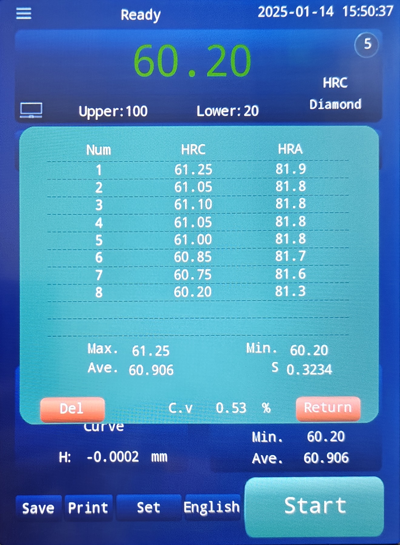 MRocky 150 45A Fully Automatic Twin Rockwell Hardness Tester 图（4）