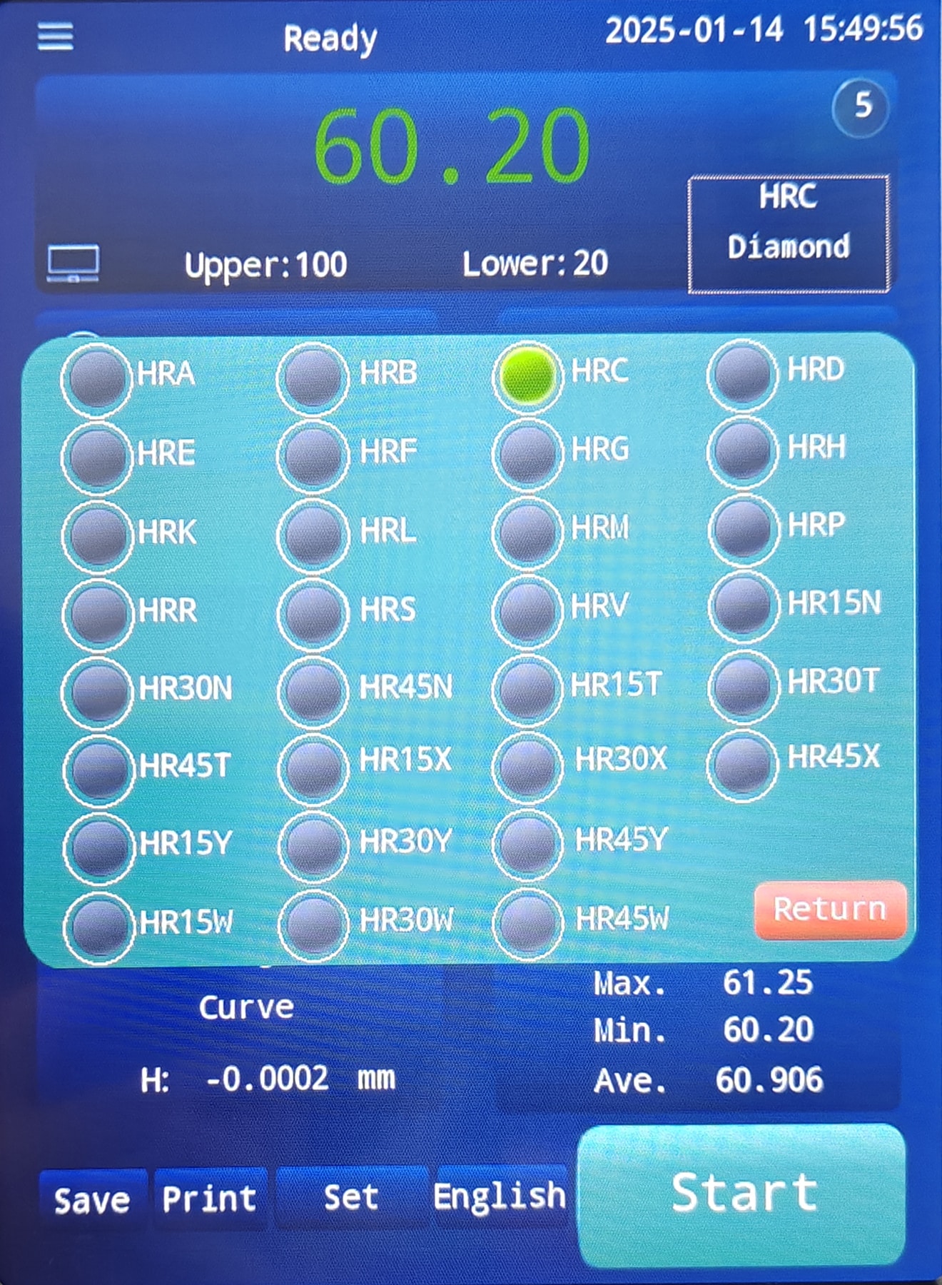 MRocky 150 45A Fully Automatic Twin Rockwell Hardness Tester 图（5）