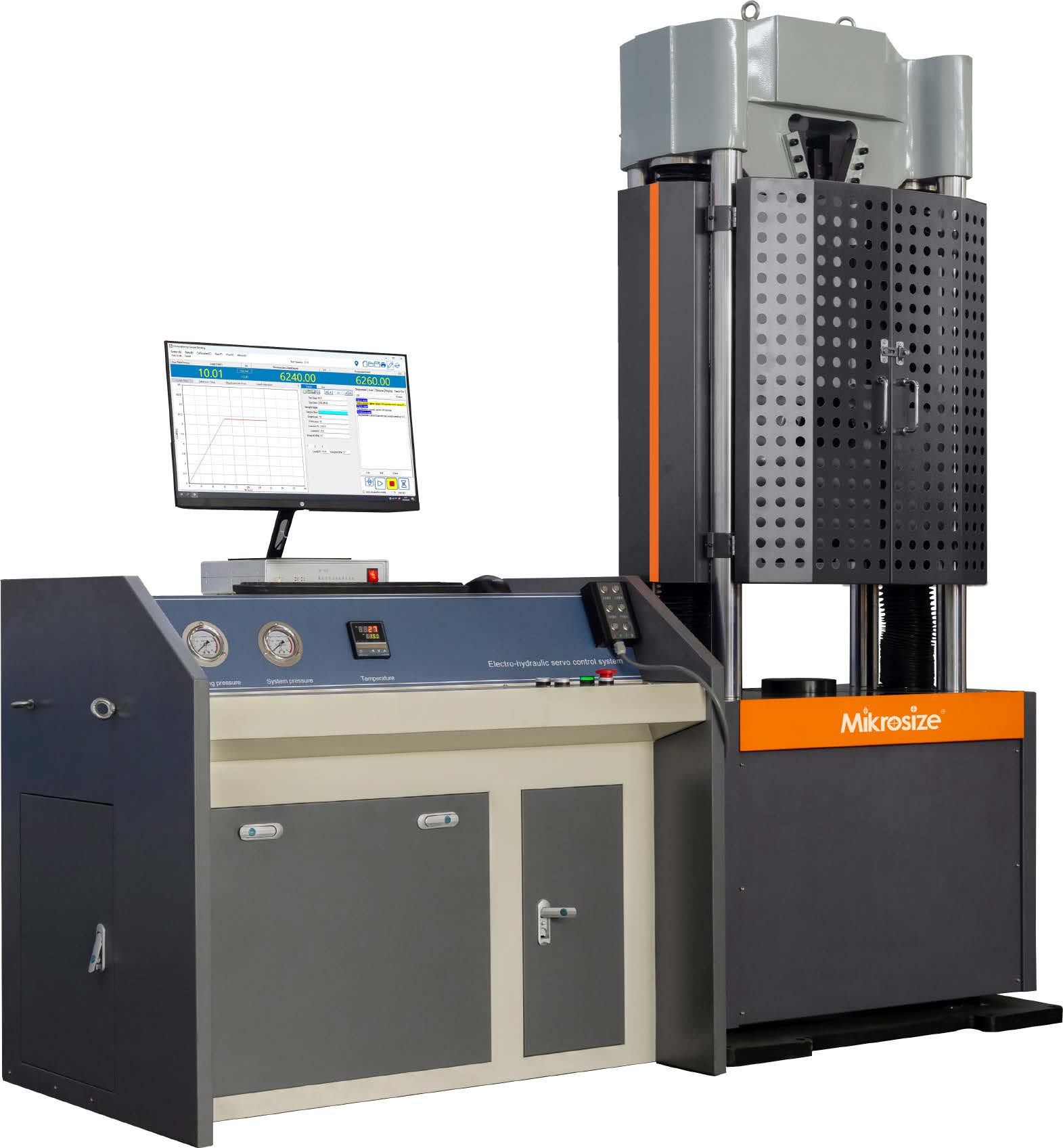 UTM-H300/H600/H1000 Computerized Electro-Hydraulic Servo Hydraulic Universal Testing Machine