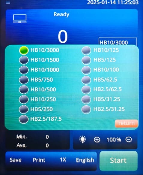 IBrin 3000CLD DIGITAL HARDNESS TESTER3 INDENTORS2 LENS图（4）