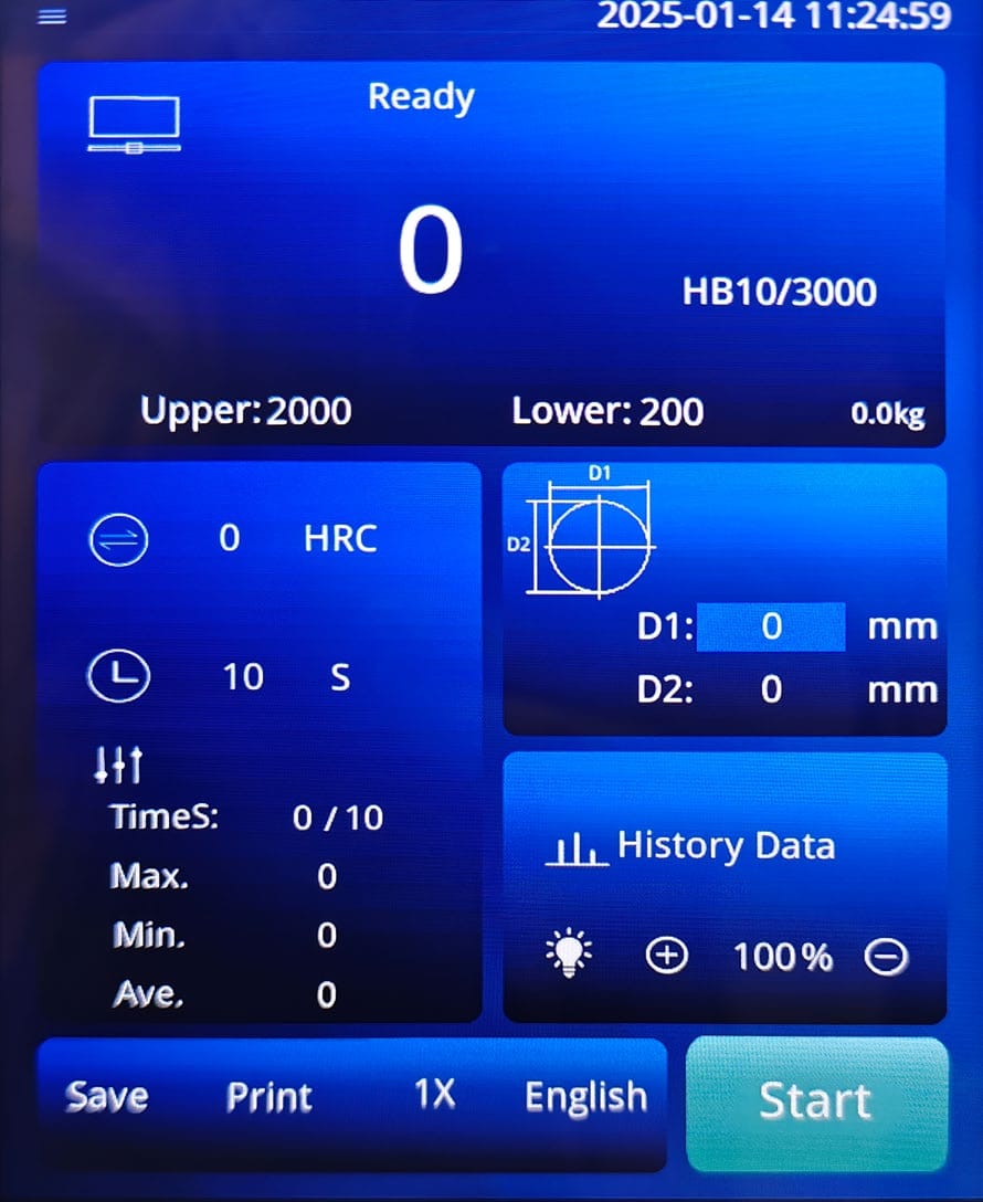 IBrin 3000CLD DIGITAL HARDNESS TESTER3 INDENTORS2 LENS图（5）
