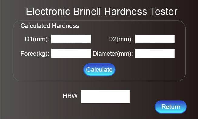 UBrin 3000E Electronic Touch Screen Brinell Hardness Tester 图（6）