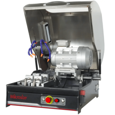 The difference between high-speed and low-speed precision cutting machines.